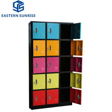 Office Furniture Gey 15 Door Metal Lockers